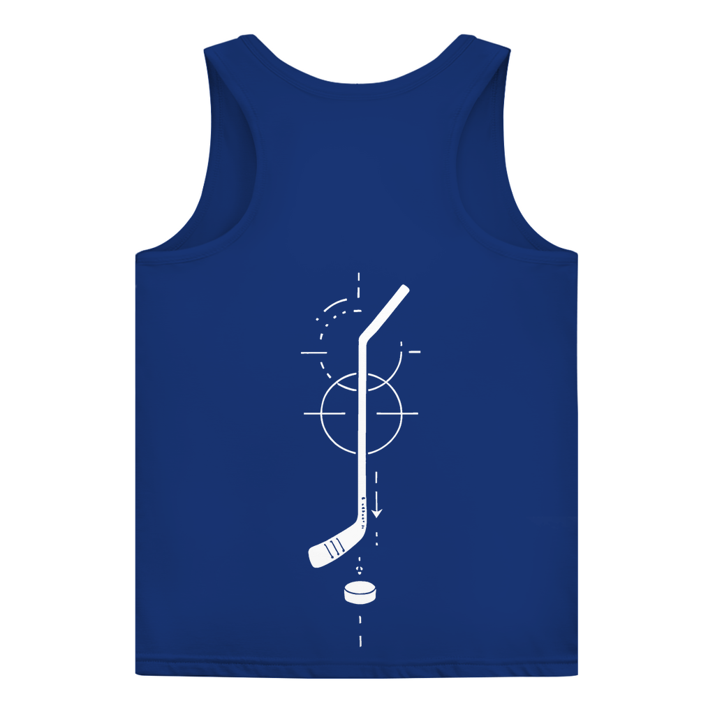 Ladies Tank Top HOCKEYSTICK MODERN (back)