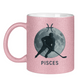 Glitzertasse STERNZEICHEN PISCES / FISCH