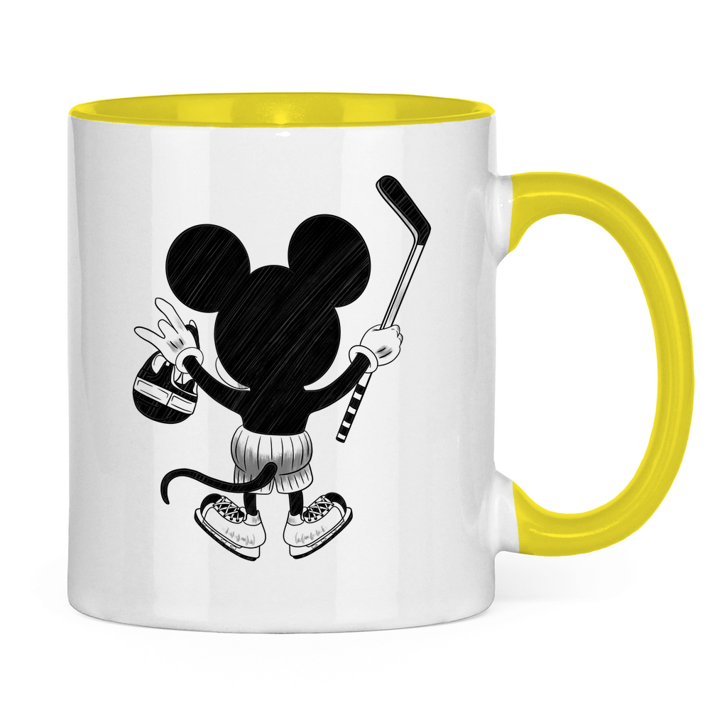 Tasse zweifarbig HOCKEYMOUSE