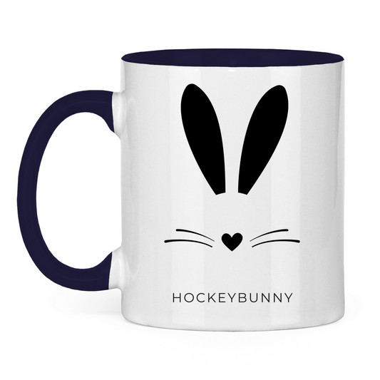 Tasse zweifarbig HOCKEYBUNNY