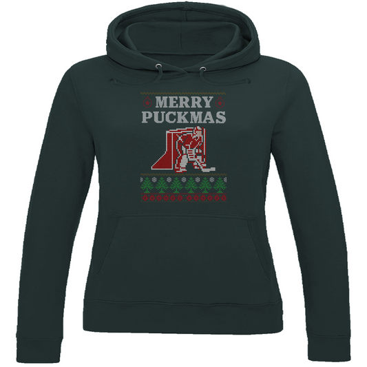 Ladies Hoodie PUCKMAS GOALIE