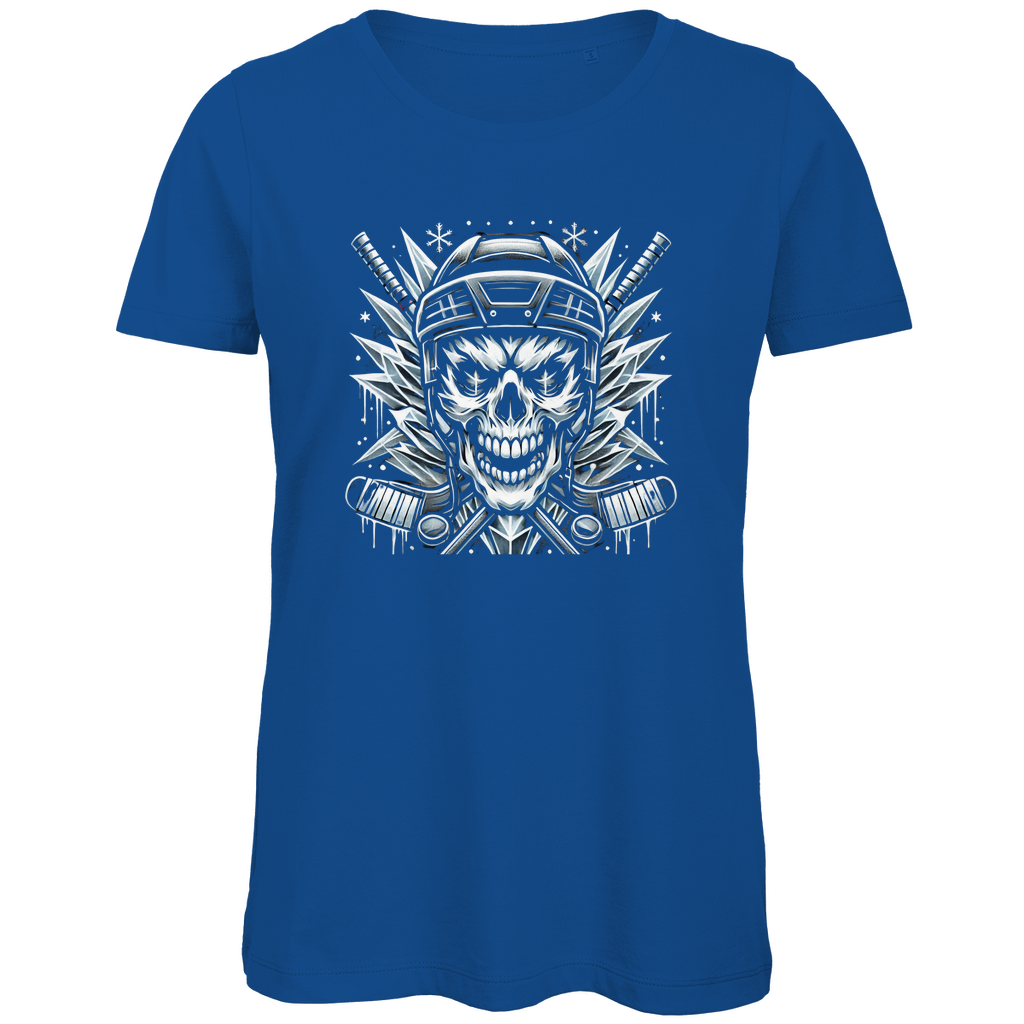 Ladies T-Shirt HOCKEY SKULL
