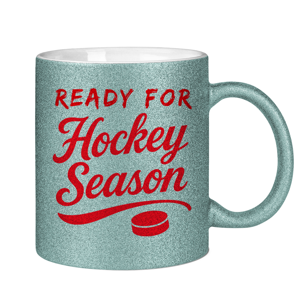 Glitzertasse READY FOR HOCKEY SEASON