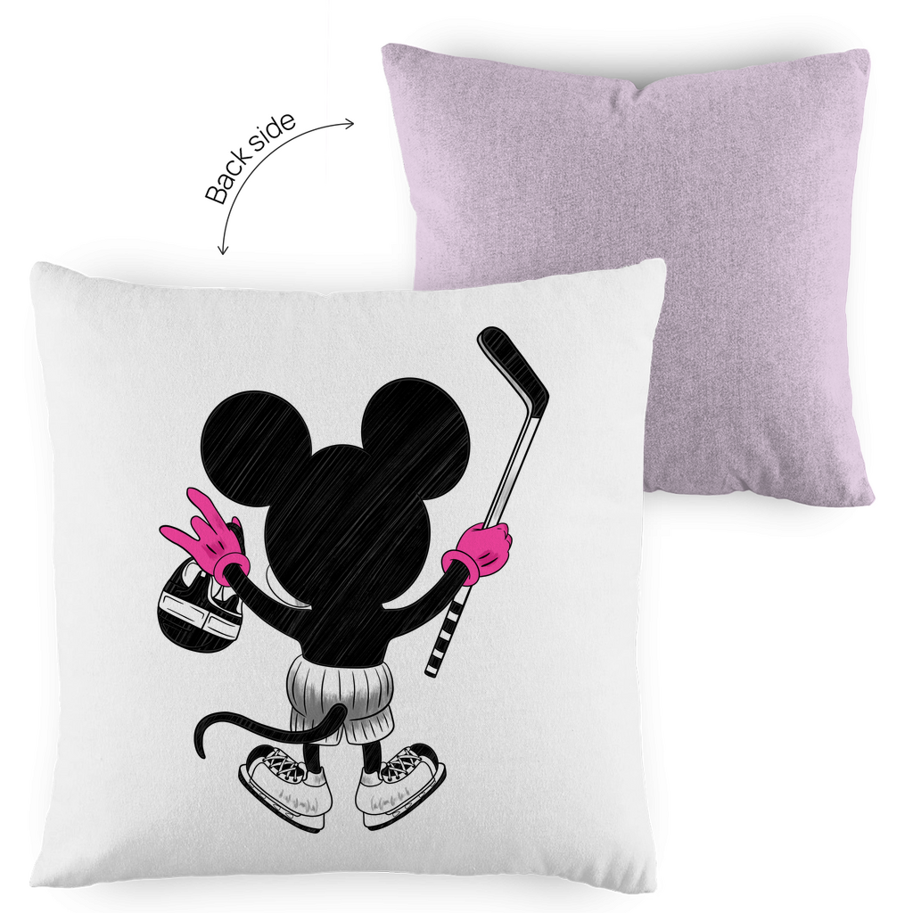 Kopfkissen zweifarbig HOCKEYMOUSE PINK