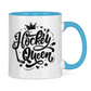 Tasse zweifarbig HOCKEYQUEEN II