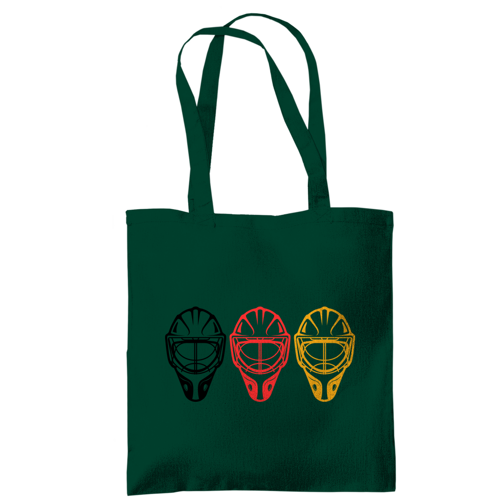 Tragetasche TEAM GOALIE MASKE SCHWARZ-ROT-GOLD