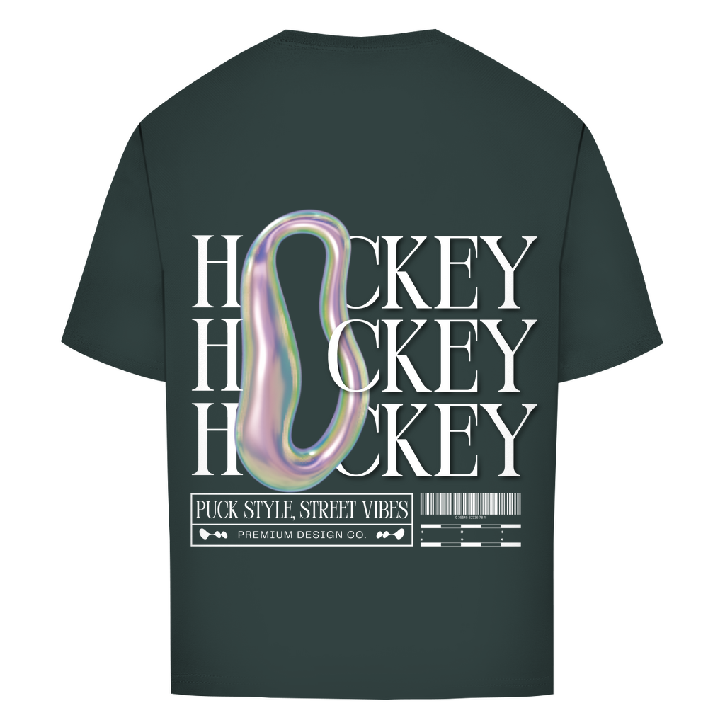 Oversize T-Shirt HOCKEY MODERN (back)