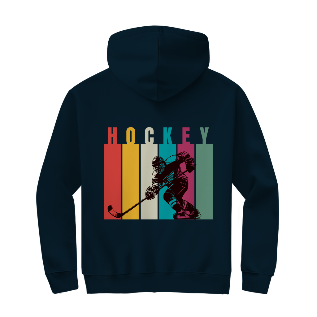 Unisex Zipper COLOURFUL HOCKEYPLAYER