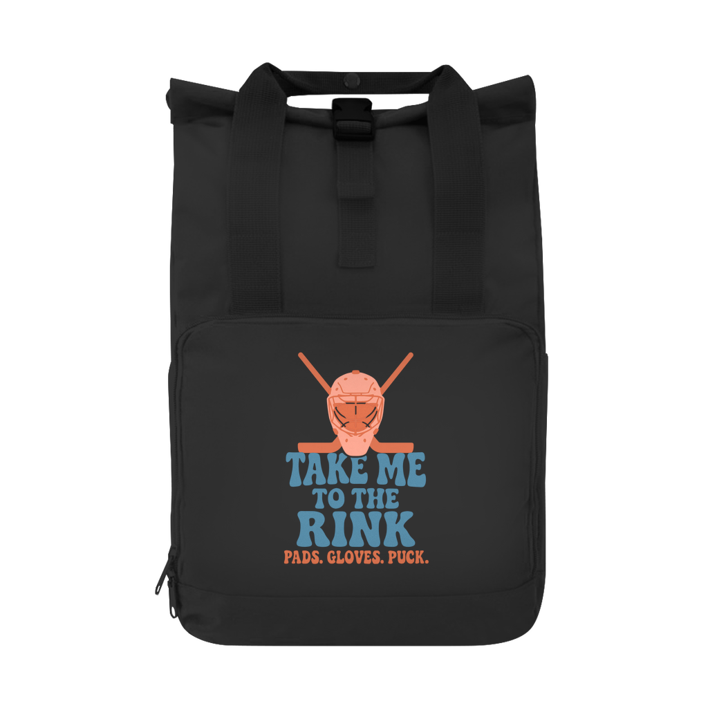 Rucksack TAKE ME TO THE RINK GOALIE