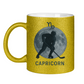 Glitzertasse STERNZEICHEN CAPRICORN / STEINBOCK
