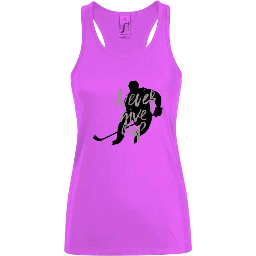 Ladies Tank Top NEVER GIVE UP