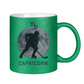 Glitzertasse STERNZEICHEN CAPRICORN / STEINBOCK