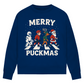 Ladies Sweatshirt MERRY PUCKMAS WALK