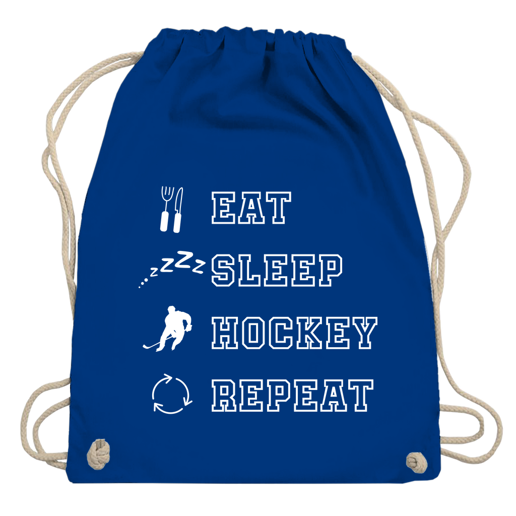 Turnbeutel EAT, SLEEP REPEAT