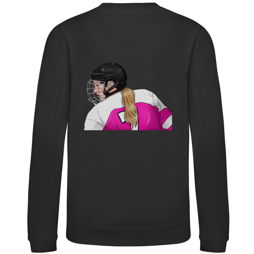 Kids Sweatshirt HOCKEYGIRL (front&back)