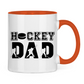 Tasse zweifarbig HOCKEYDAD SPIELER