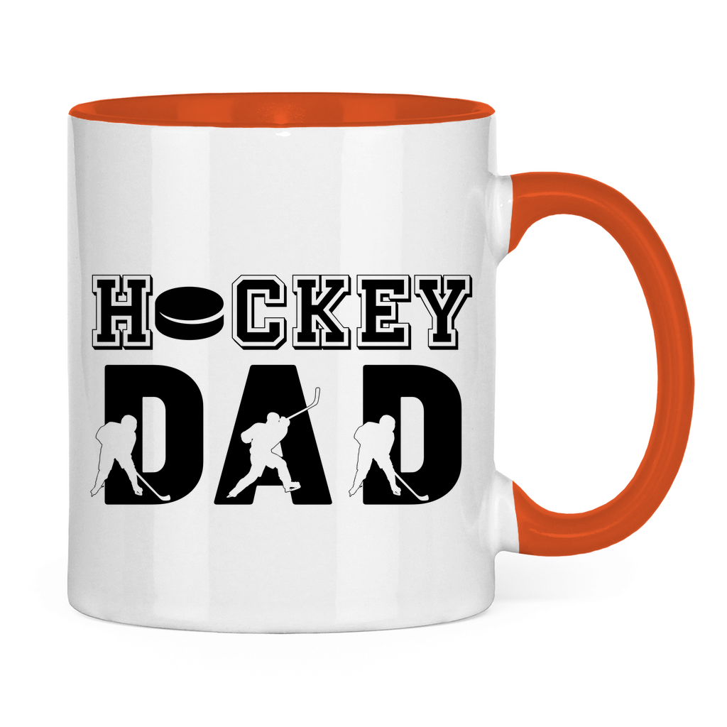 Tasse zweifarbig HOCKEYDAD SPIELER