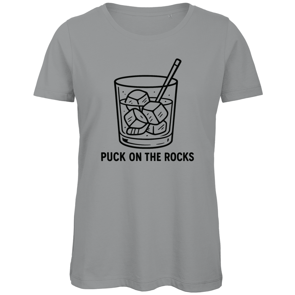 Ladies T-Shirt PUCK ON THE ROCKS