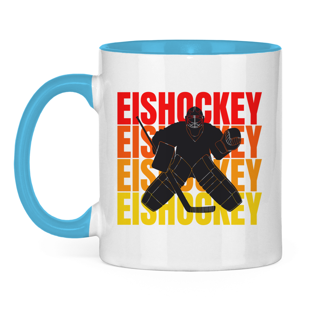 Tasse zweifarbig EISHOCKEY GOALIE