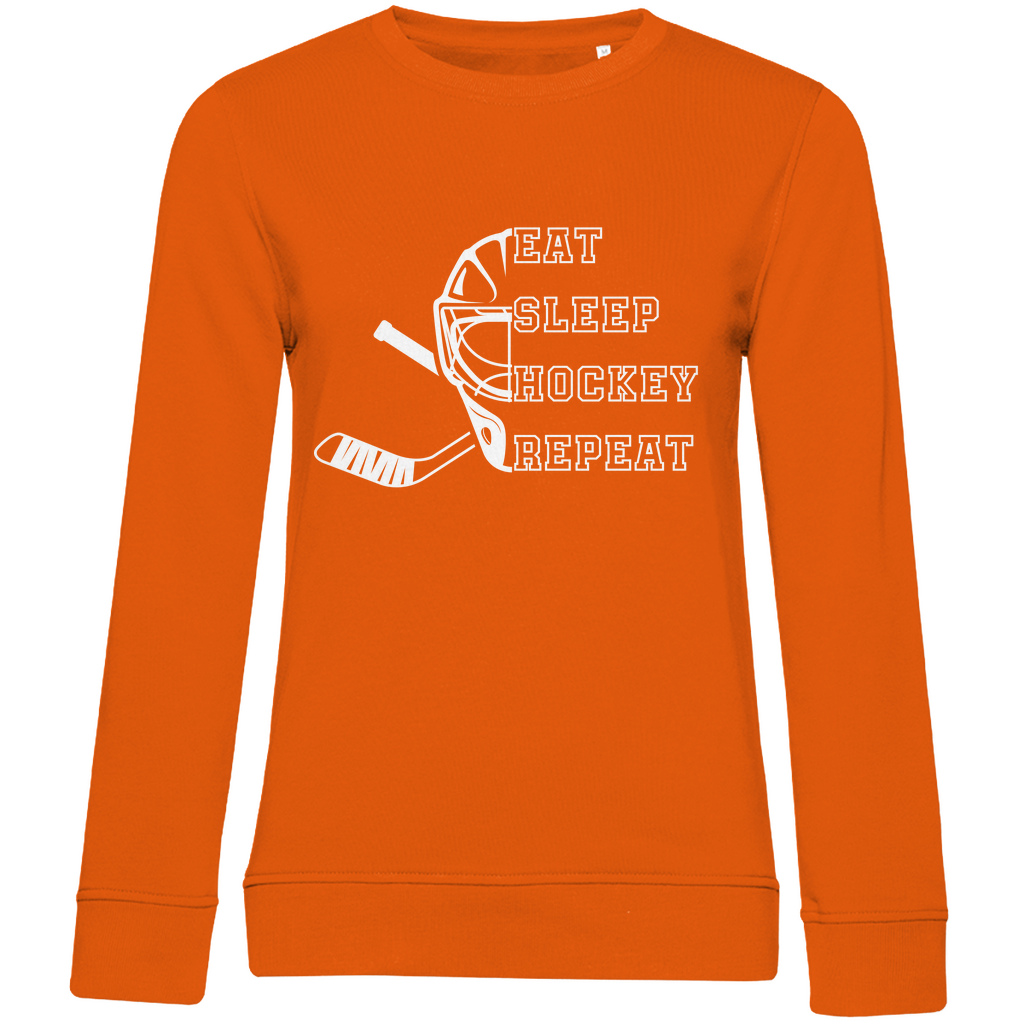 Ladies Sweatshirt EAT, SLEEP GOALIE