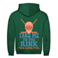 Unisex Hoodie TAKE ME TO THE RINK GOALIE (back)