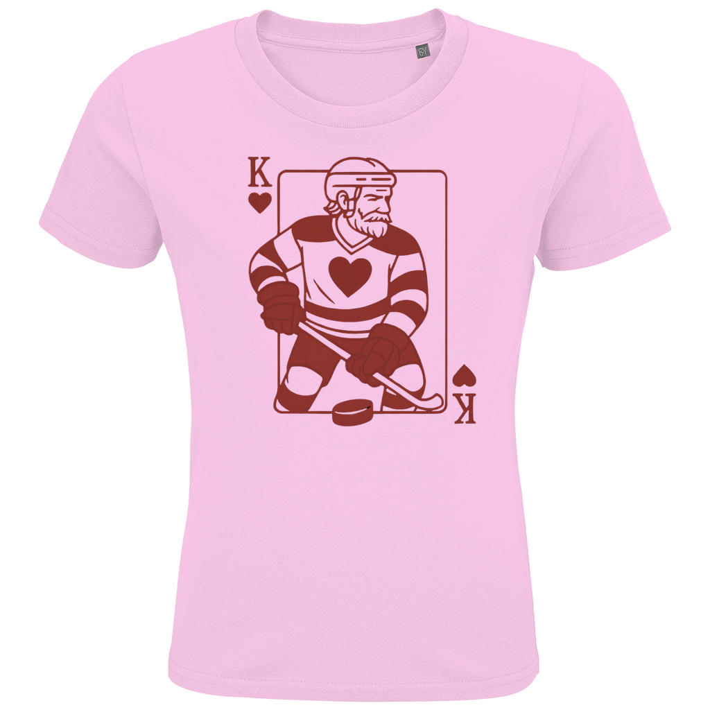 Kids T-Shirt HOCKEY HERZKÖNIG