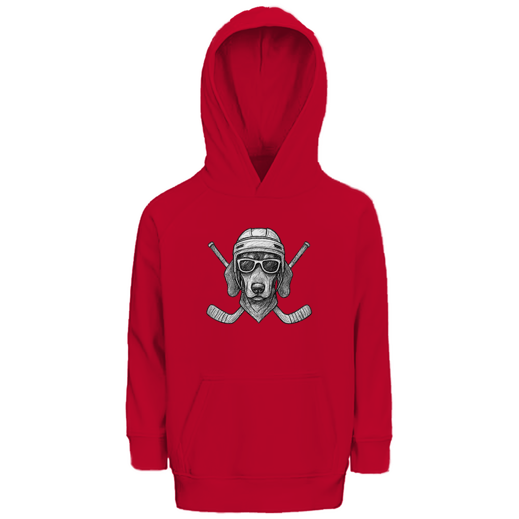 Kids Hoodie COOL HOCKEYDOG