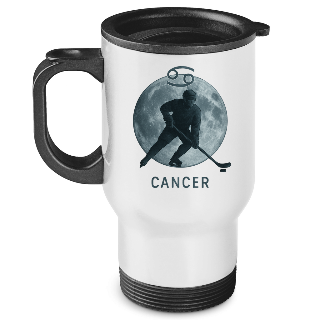 Edelstahl-Thermobecher STERNZEICHEN CANCER / KREBS