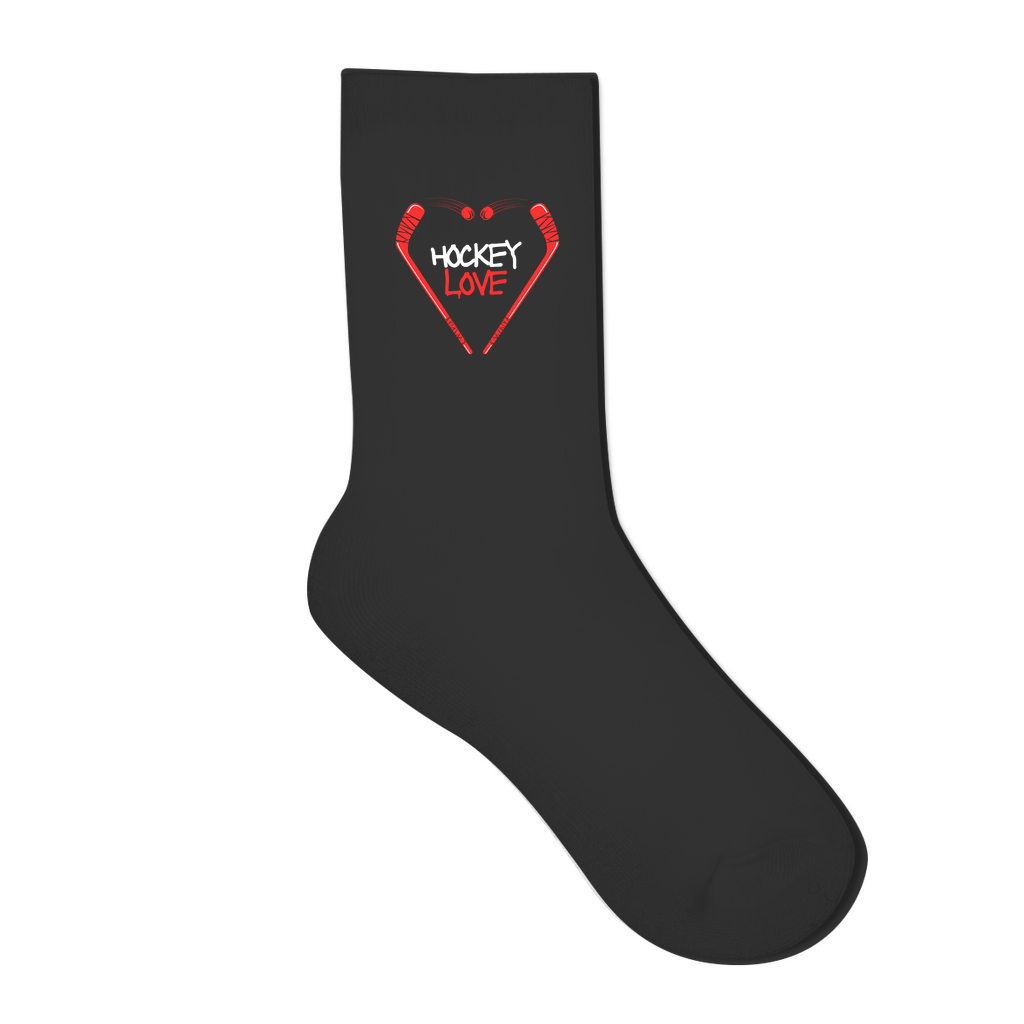 Socken HOCKEYLOVE STICKHEART