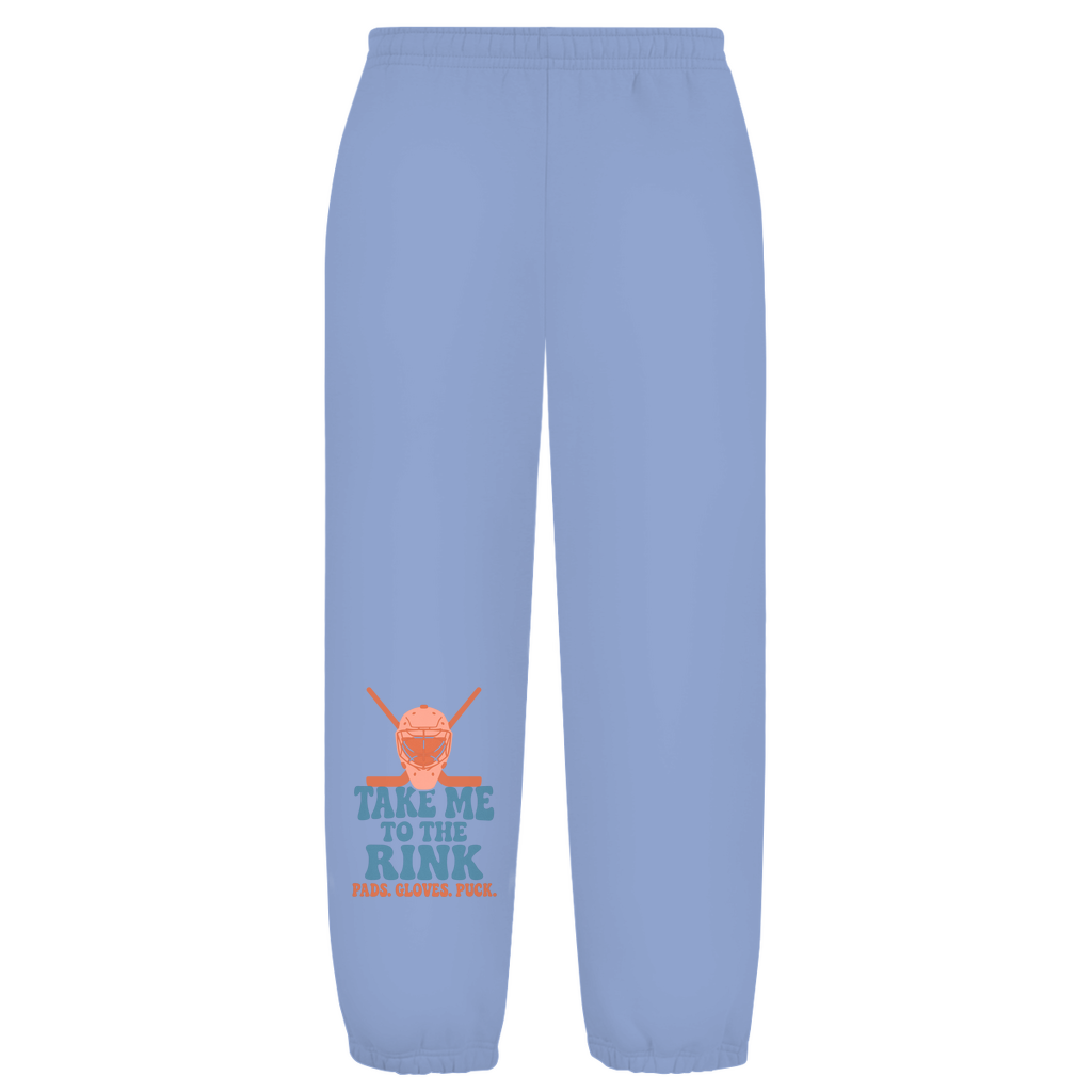 Oversize Sweatpants TAKE ME TO THE RINK GOALIE