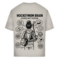 Oversize T-Shirt HOCKEYMOM BRAIN (front&back)