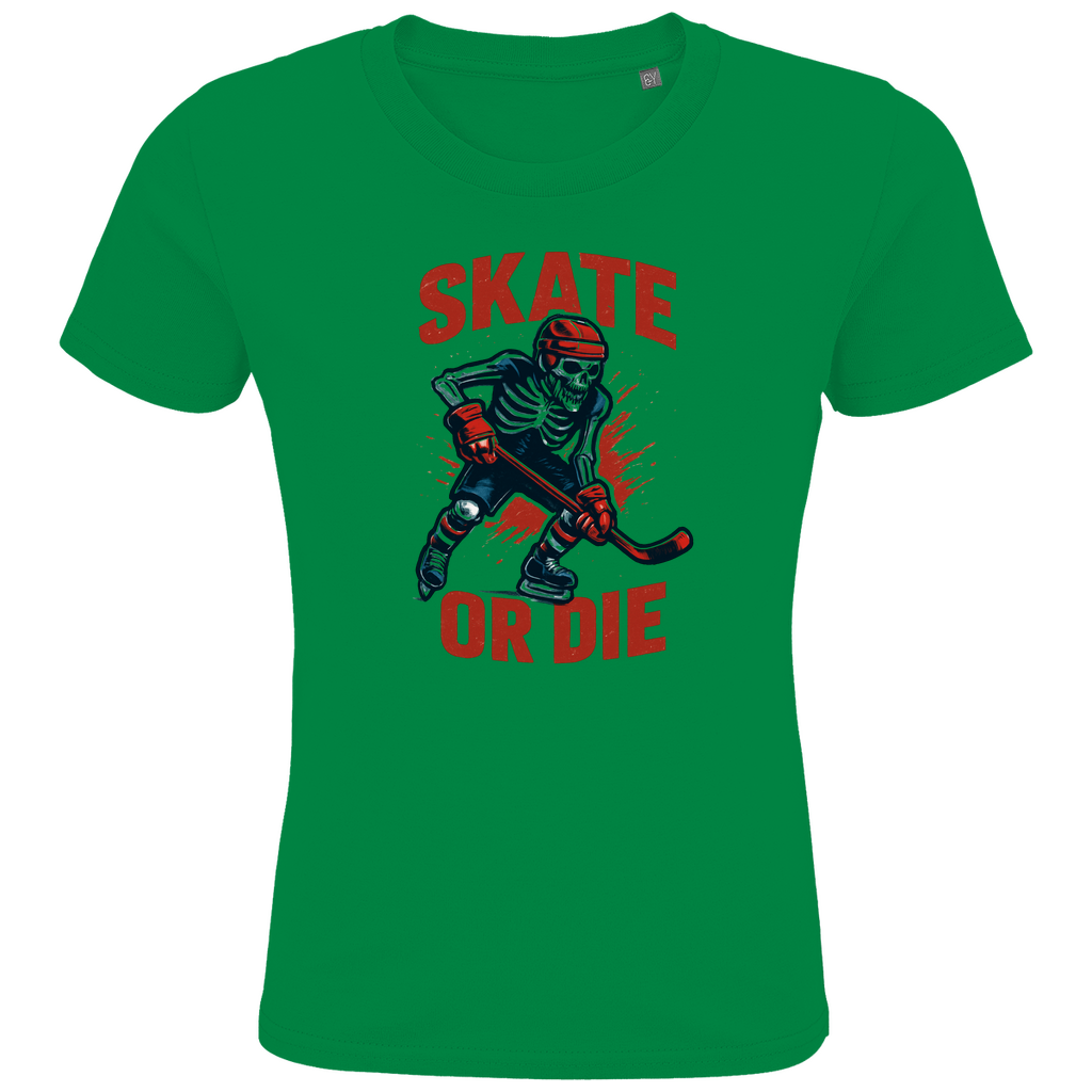Kids T-Shirt HALLOWEEN SKATE OR DIE