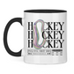 Tasse zweifarbig HOCKEY MODERN