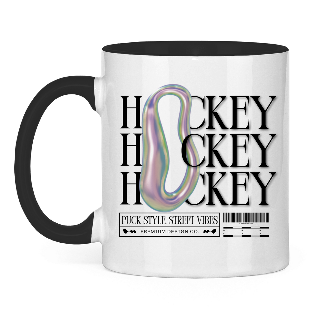 Tasse zweifarbig HOCKEY MODERN