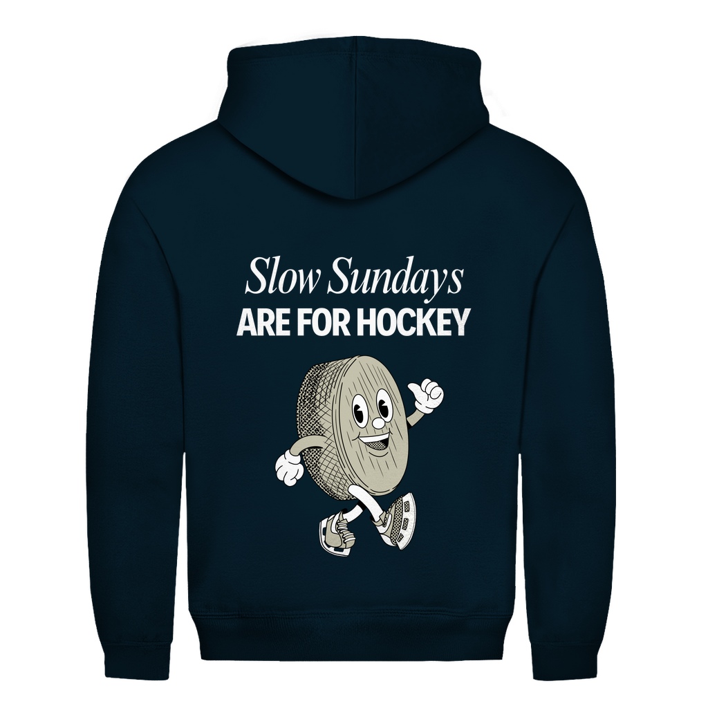 Unisex Hoodie SLOW SUNDAYS (back)