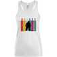 Ladies Tank Top COLOURFUL HOCKEY GOALIE