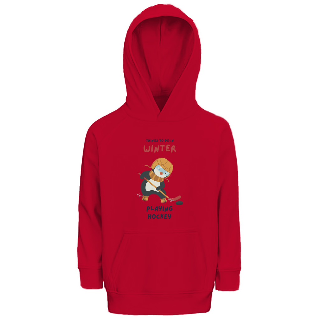 Kids Hoodie PINGU HOCKEY