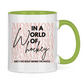 Tasse zweifarbig WORLD OF HOCKEY - MOM