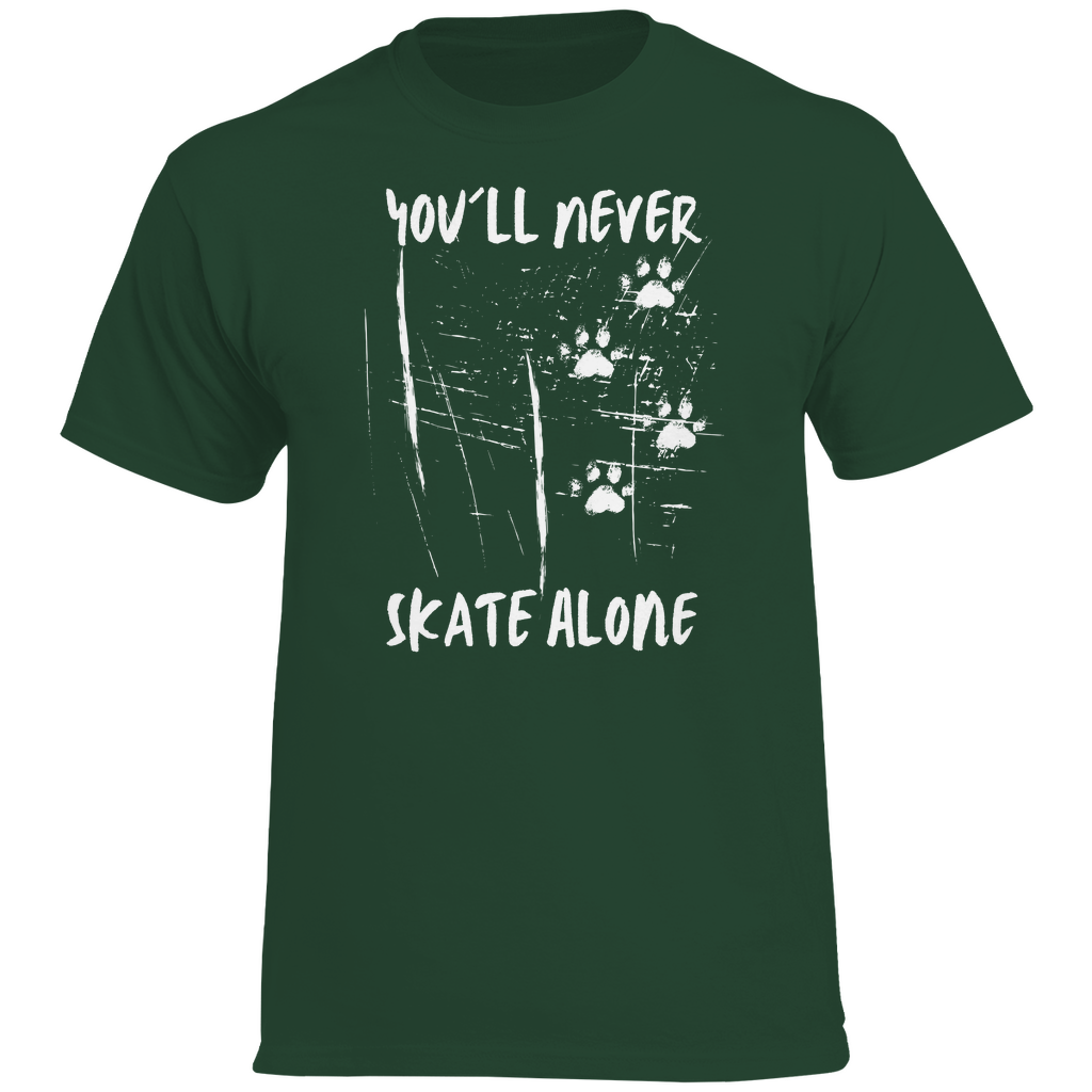 T-Shirt NEVER SKATE ALONE