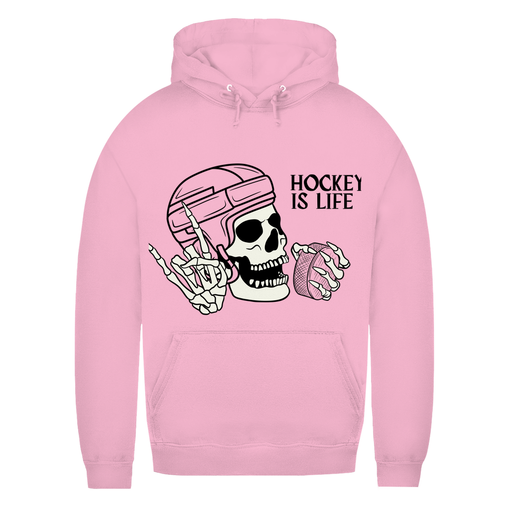 Ladies Hoodie HOCKEY IS LIFE