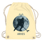 Turnbeutel STERNZEICHEN ARIES / WIDDER
