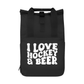 Rucksack  I LOVE HOCKEY & BEER