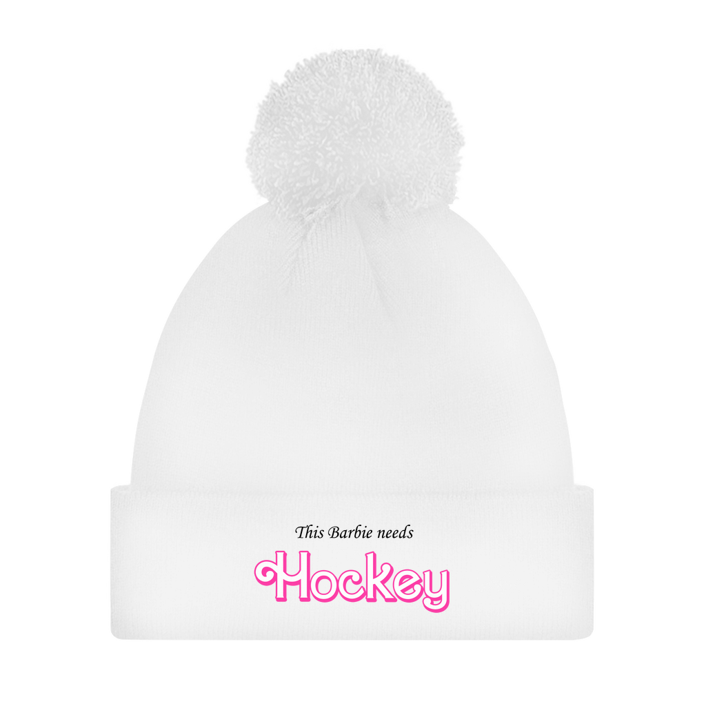 Bommelmütze BARBIE NEEDS HOCKEY