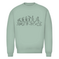 Unisex Sweatshirt BORN TO HOCKEY EVULUTION