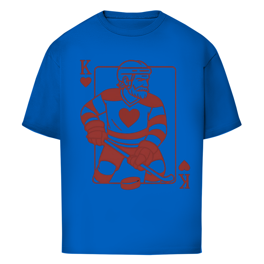 Oversize T-Shirt HOCKEY HERZKÖNIG