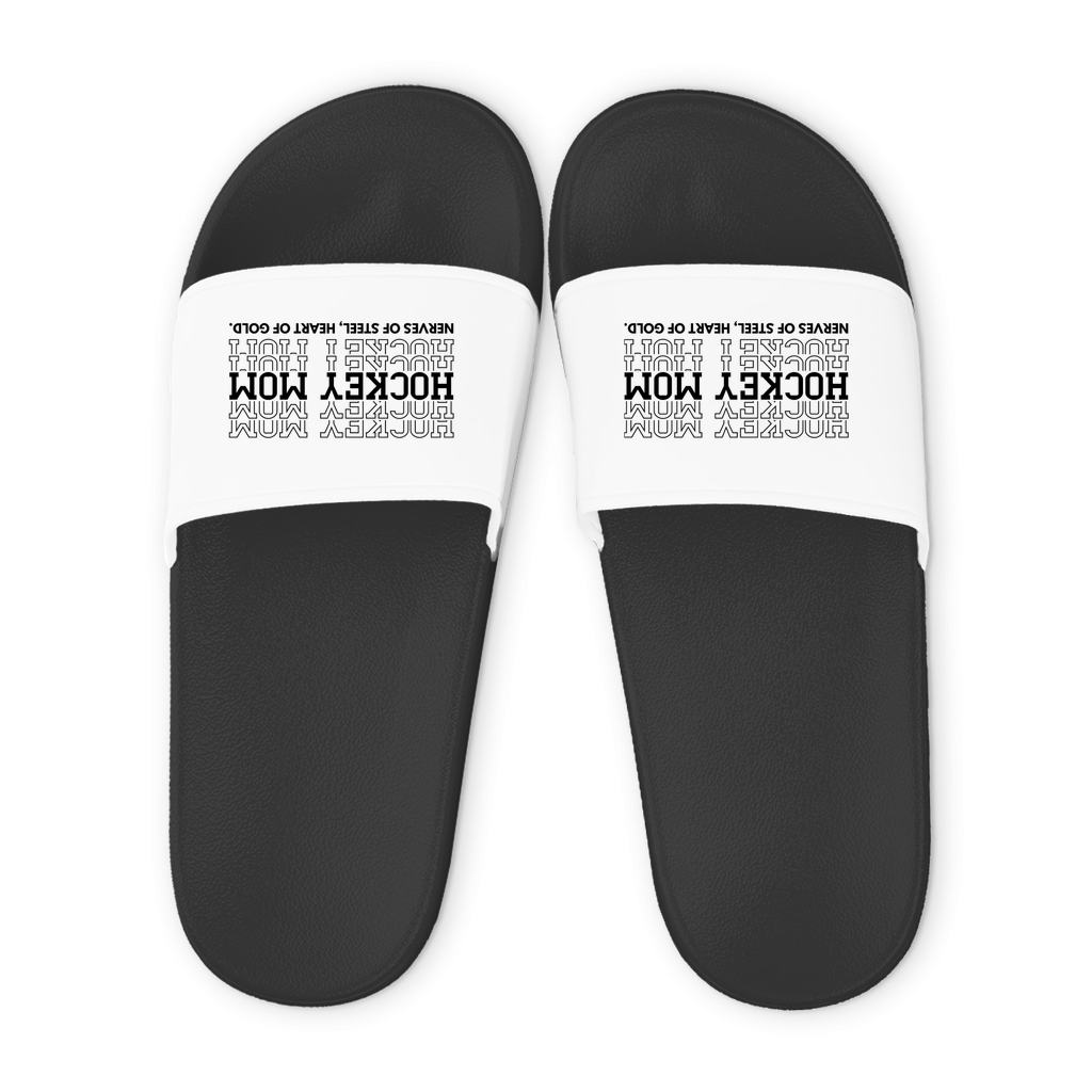 Badelatschen HOCKEYMOM NERVES & HEART