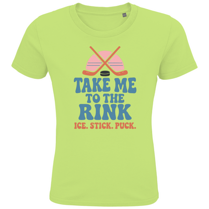 Kids T-Shirt TAKE ME TO THE RINK
