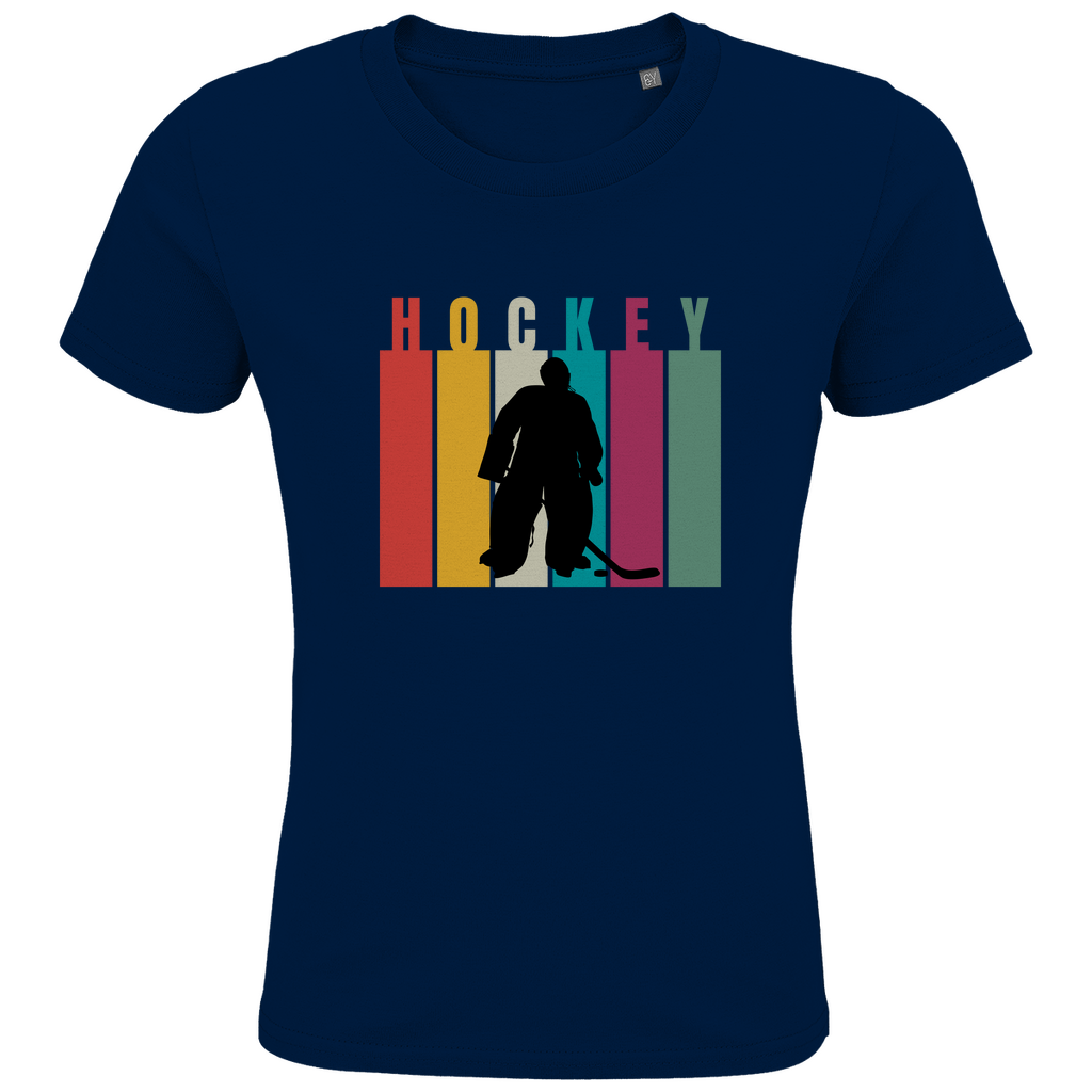 Kids T-Shirt COLOURFUL HOCKEY GOALIE