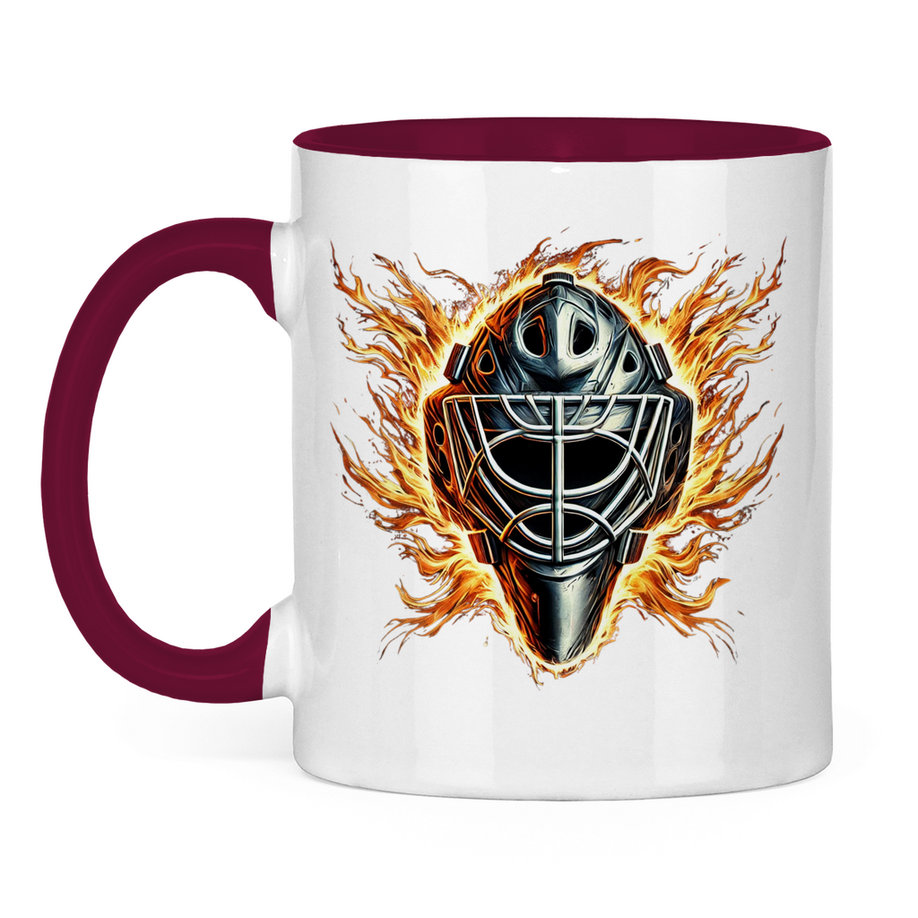 Tasse zweifarbig BURNING MASK