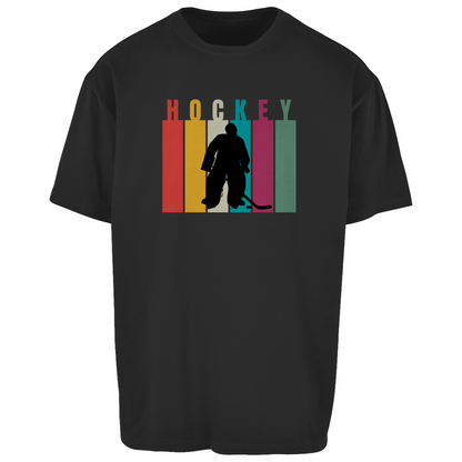 Oversize T-Shirt COLOURFUL HOCKEY GOALIE